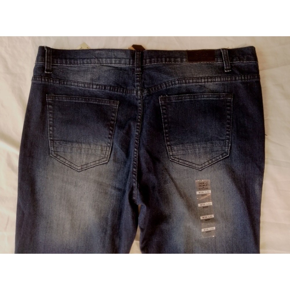 Indigo People Dexter Skinny Stretch Denim Jeans Pants Mens Size 38 x 32 - Picture 11 of 11